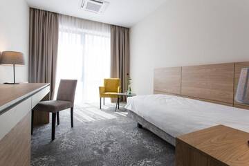 Фото номера Стандартный одноместный номер Отель Polanka Conference Center г. Кросно 9